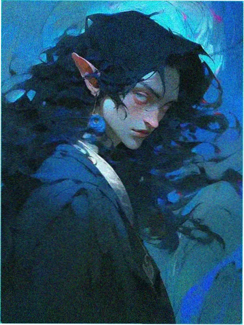 长夜灯火短剧版改编海报